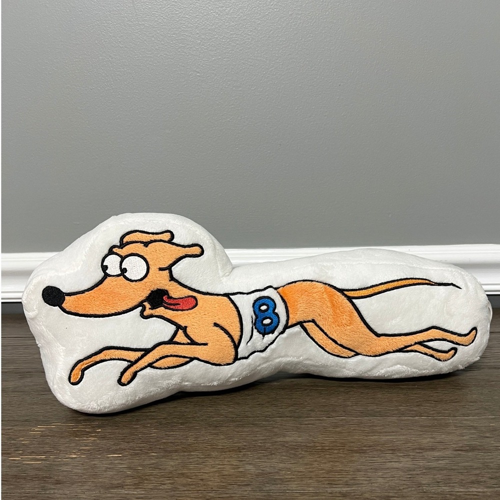 The Simpsons Santa's Little Helper Plush Pillow Matt Groening Dog Universal 12"